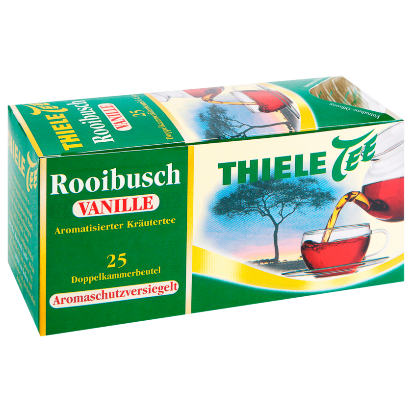 Thiele Rooibusch Vanille Tee 25 Beutel 37,5g